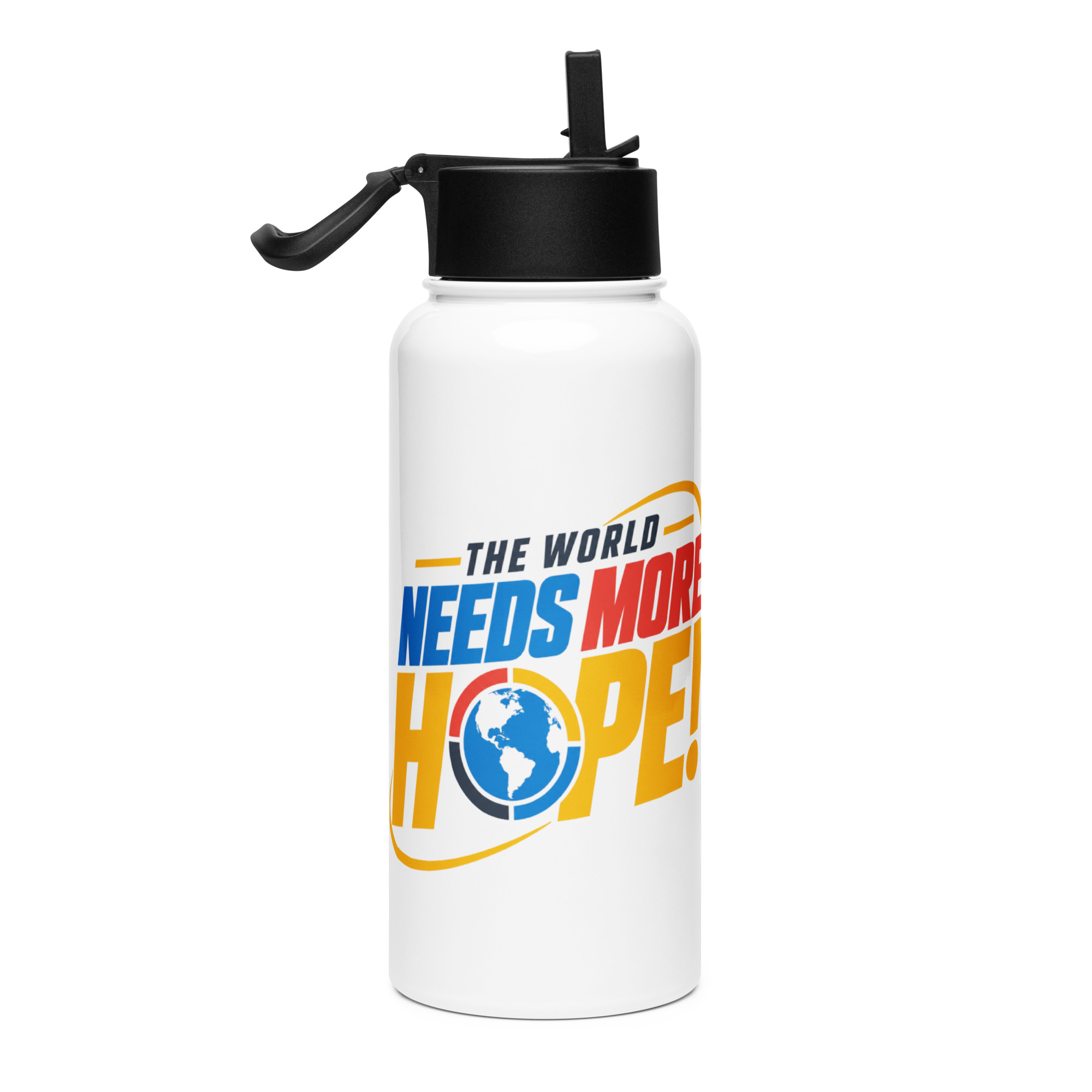 The World Needs More HOPE! Water Bottle - Image 3
